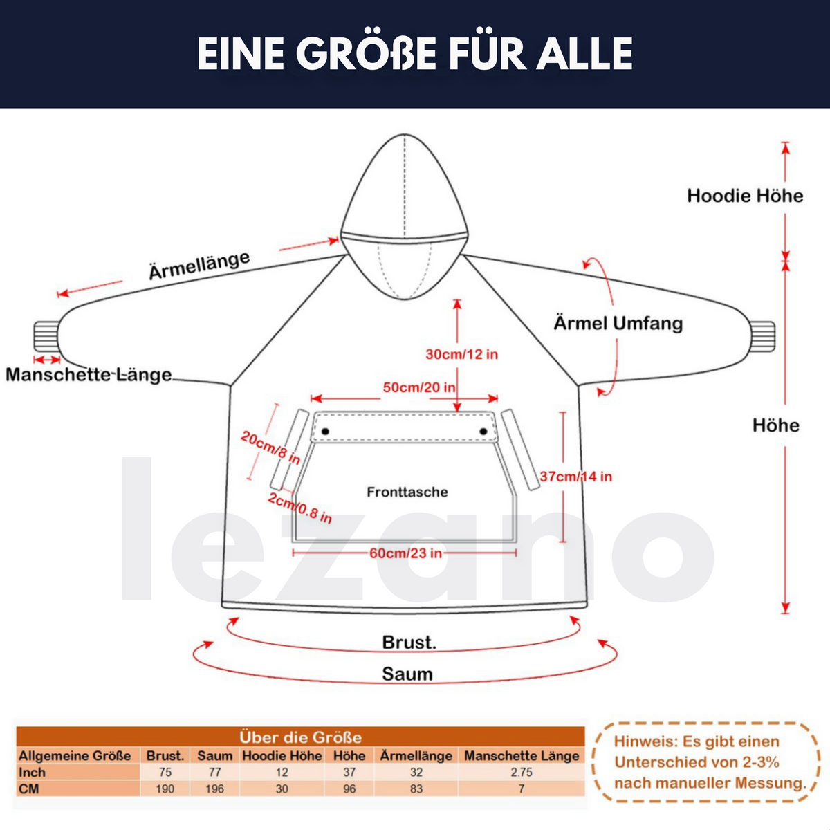HeatHoodie™ - Die Heizdecke zum Anziehen