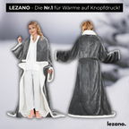 Die Heizrobe™ - Die Heizdecke zum Anziehen