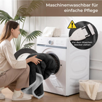 Die Heizrobe™ - Die Heizdecke zum Anziehen