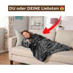 Die Heizrobe™ - Die Heizdecke zum Anziehen